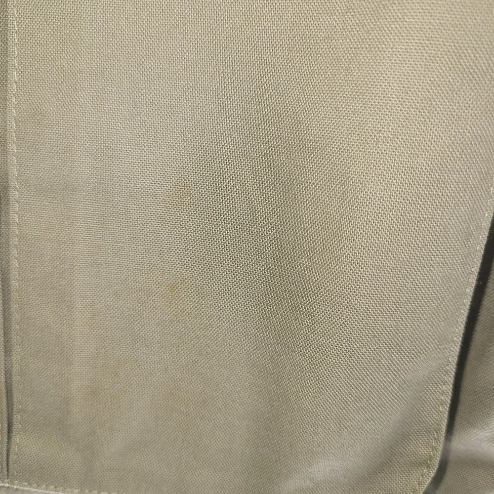 Cabela's Hunting Field Jacket Mens Medium Khaki Cotton Safari Utility Coat - Picture 9 of 9